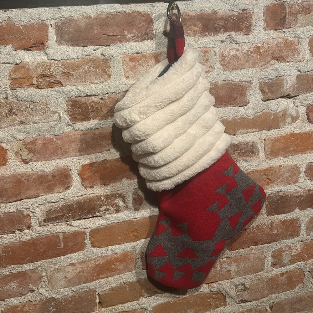 Pendleton wool Xmas Stocking - Picture 2 of 5